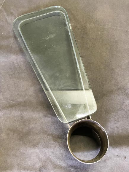 Escalier à colimaçon en verre et métal chromé Escalier à colimaçon en verre et métal chromé-9