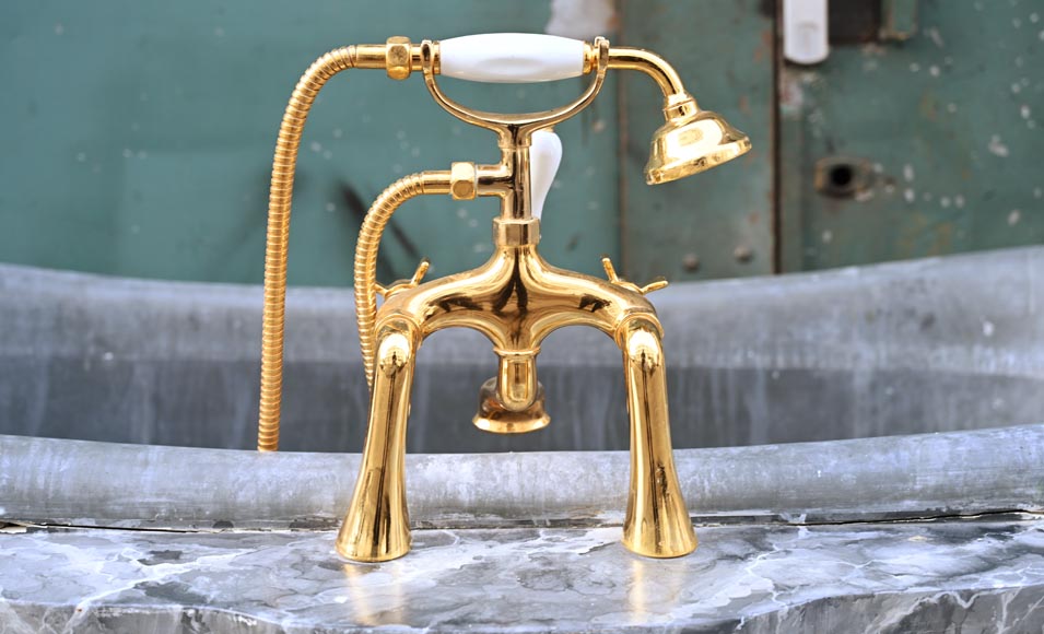 Belle baignoire en zinc Belle baignoire en zinc-8