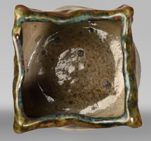 Adrien DALPAYRAT,  Vase en céramique émaillée, Exposition Universelle de 1900 Adrien DALPAYRAT,  Vase en céramique émaillée, Exposition Universelle de 1900-3