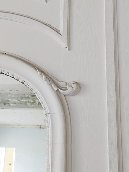 Trumeau de style Louis XV au grand tournesol Trumeau de style Louis XV au grand tournesol-4