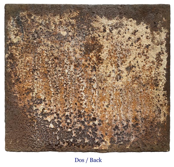 Plaque de cheminée Renaissance du XVIe siècle à décor de scène d’agriculture Plaque de cheminée Renaissance du XVIe siècle à décor de scène d’agriculture-4