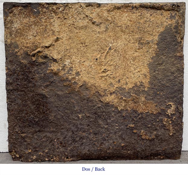 Plaque de cheminée du XVIIIe siècle figurant une scène de conciliation Plaque de cheminée du XVIIIe siècle figurant une scène de conciliation-6