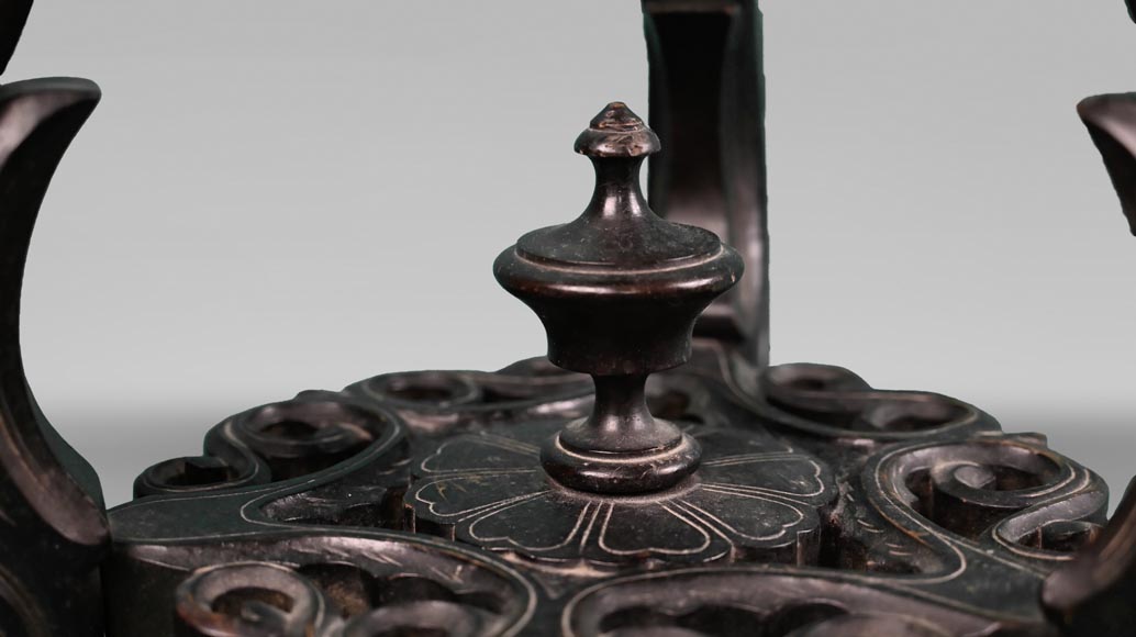 Le vase au Ara royal peint par Albert-Léon LEBARQUE et sa sellette d’origine. Le vase au Ara royal peint par Albert-Léon LEBARQUE et sa sellette d’origine.-14