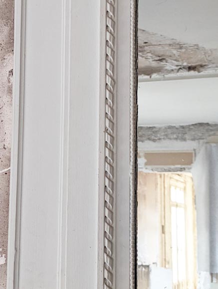 Trumeau de style Louis XVI à panier fleuri Trumeau de style Louis XVI à panier fleuri-3