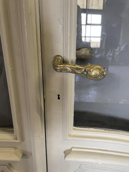 Grande double porte et encadrement vitrés Grande double porte et encadrement vitrés-5