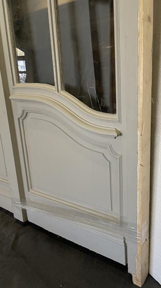 Grande double porte et encadrement vitrés Grande double porte et encadrement vitrés-9