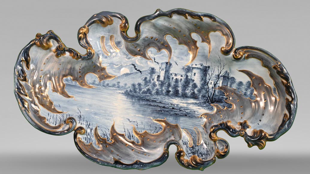 Variation nocturne, une création rare d’Emile GALLÉ Variation nocturne, une création rare d’Emile GALLÉ-0