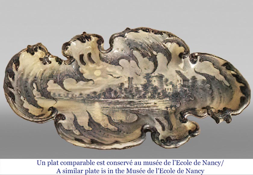 Variation nocturne, une création rare d’Emile GALLÉ Variation nocturne, une création rare d’Emile GALLÉ-1