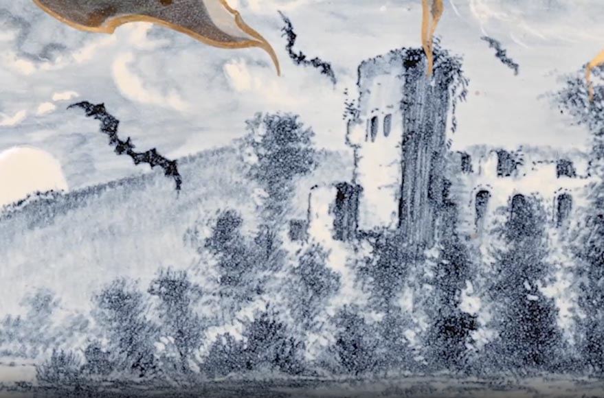 Variation nocturne, une création rare d’Emile GALLÉ Variation nocturne, une création rare d’Emile GALLÉ-3