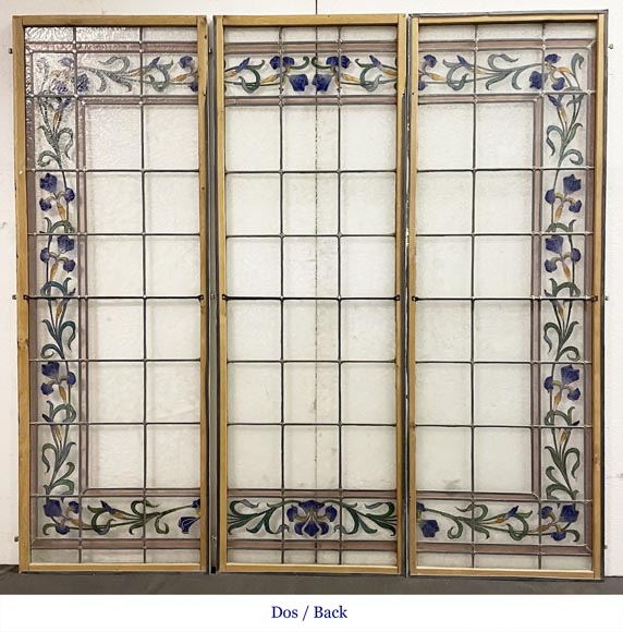 Vitraux à frise végétale Vitraux à frise végétale-5