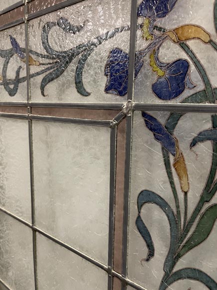 Vitraux à frise végétale Vitraux à frise végétale-8