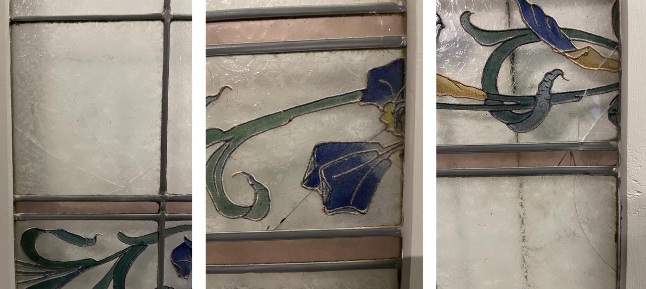 Vitraux à frise végétale Vitraux à frise végétale-9