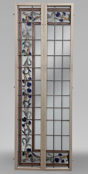 Vitraux à frise végétale Vitraux à frise végétale-10