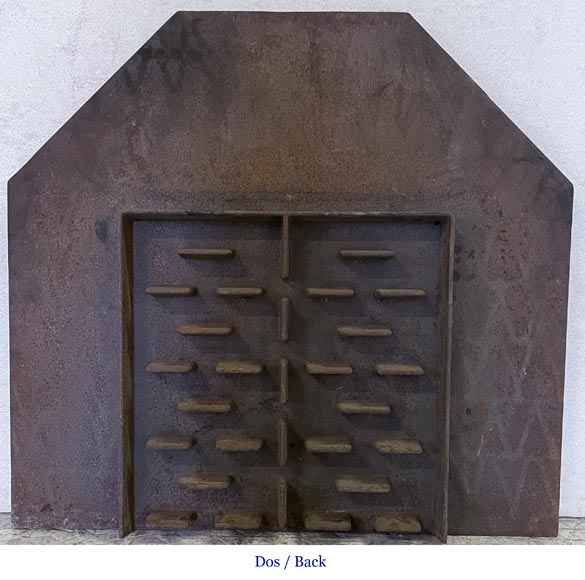 Plaque de cheminée moderne aux armes de France Plaque de cheminée moderne aux armes de France-7