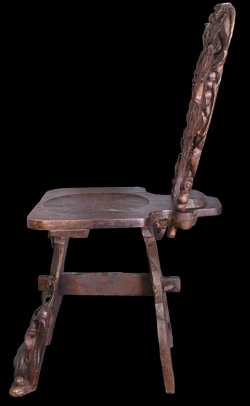 Sièges en bois sculpté Sièges en bois sculpté-4