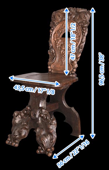 Sièges en bois sculpté Sièges en bois sculpté-9