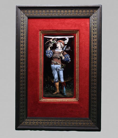 Théophile SOYER, Le Chasseur, 1885 Théophile SOYER, Le Chasseur, 1885-0