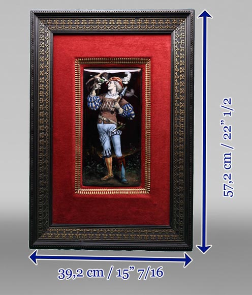 Théophile SOYER, Le Chasseur, 1885 Théophile SOYER, Le Chasseur, 1885-9