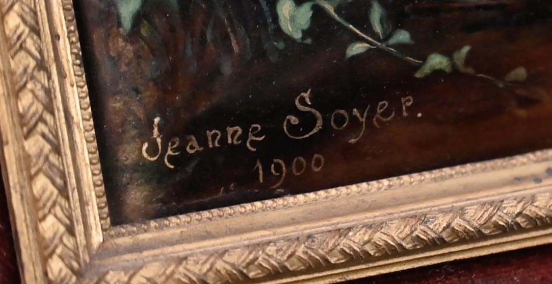 Jeanne LEMERLE-SOYER, Daphnis et Chloé, 1900 Jeanne LEMERLE-SOYER, Daphnis et Chloé, 1900-10