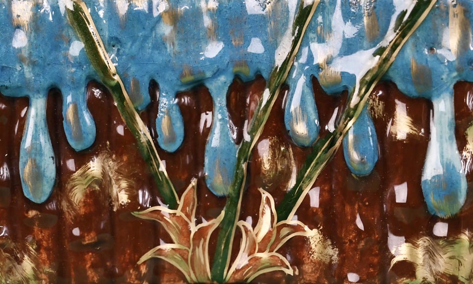 Émile GALLÉ, Jardinière au décor inspiré par la nature de l’Égypte pharaonique, vers 1879-1890 Émile GALLÉ, Jardinière au décor inspiré par la nature de l’Égypte pharaonique, vers 1879-1890-5