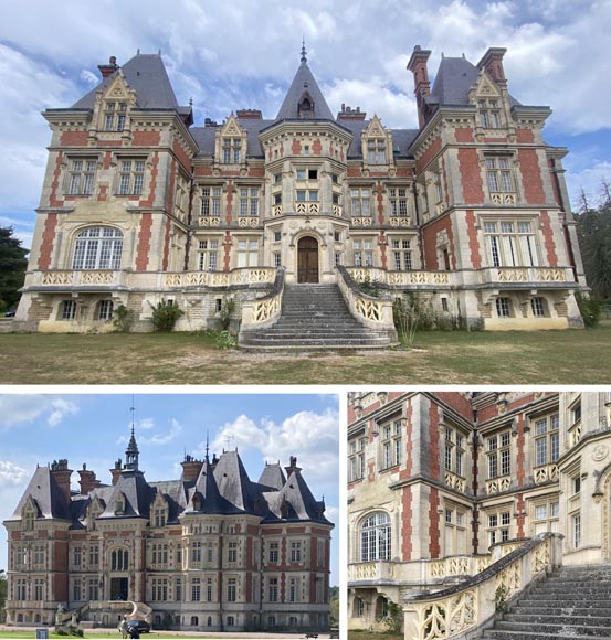 Important ensemble de fenêtres de château Important ensemble de fenêtres de château-2