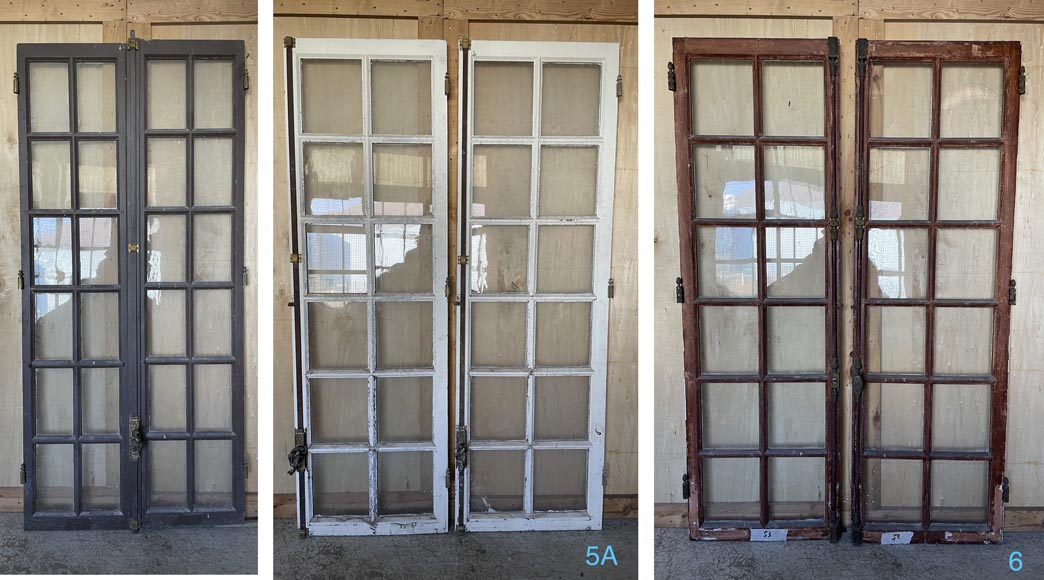 Important ensemble de fenêtres de château Important ensemble de fenêtres de château-5