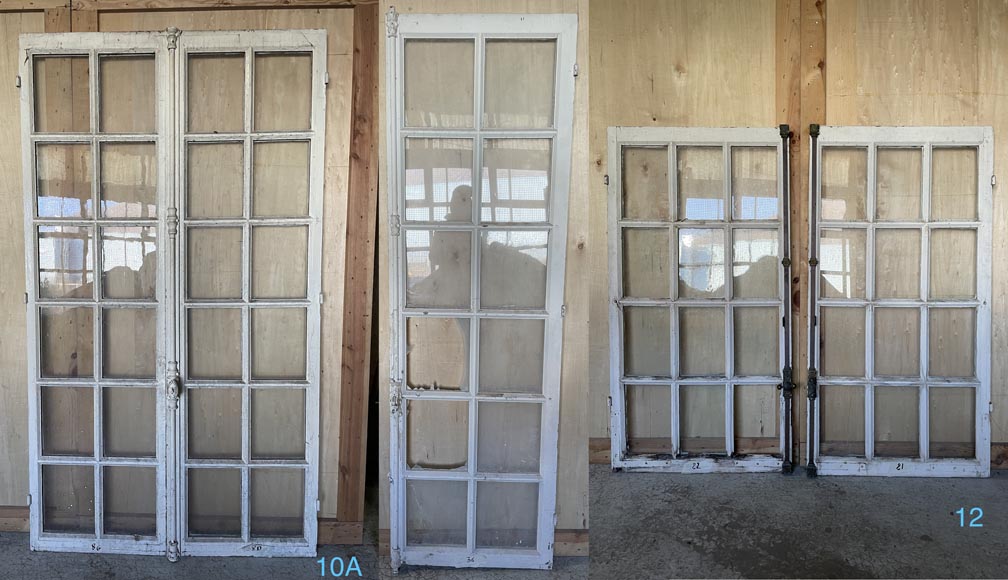 Important ensemble de fenêtres de château Important ensemble de fenêtres de château-7