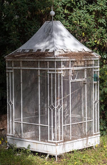 Grande cage à oiseau en fer Grande cage à oiseau en fer-0