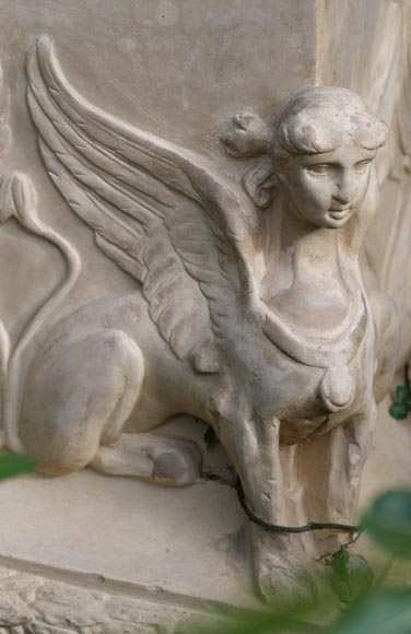 Grand vase de style grec en terre cuite Grand vase de style grec en terre cuite-10