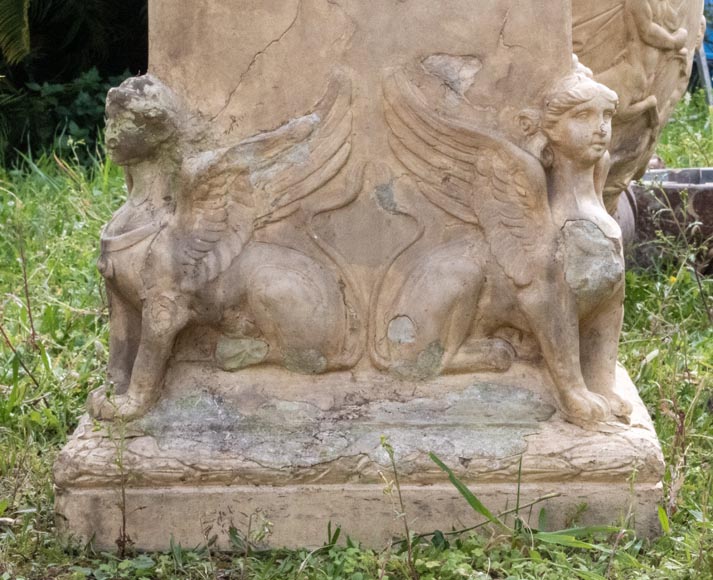 Grand vase de style grec en terre cuite Grand vase de style grec en terre cuite-11