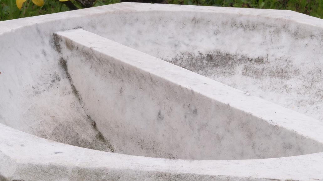Bénitier de style moderne en marbre Bénitier de style moderne en marbre-4
