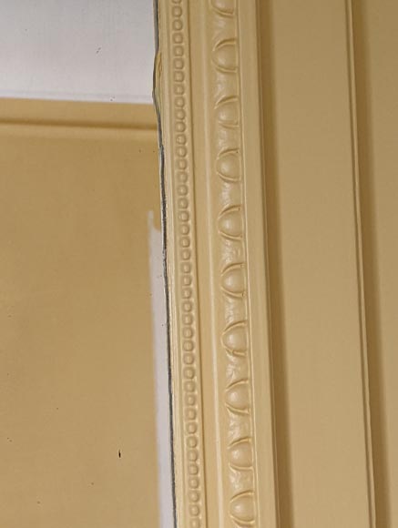 Trumeau de style Louis XVI au décor de guirlande de fleurs Trumeau de style Louis XVI au décor de guirlande de fleurs-5