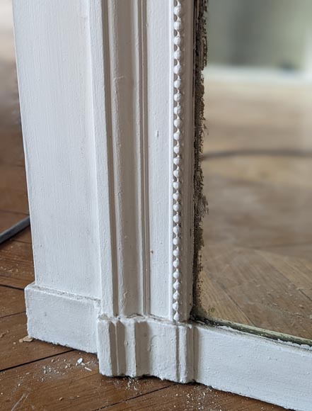 Trumeau de style Napoléon III orné de branches d'oliviers Trumeau de style Napoléon III orné de branches d'oliviers-4