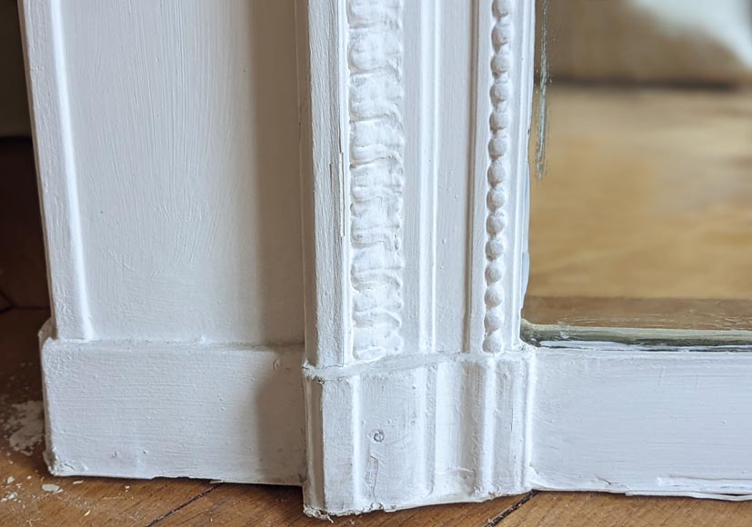 Trumeau de style Louis XVI à décor d'un profil de femme Trumeau de style Louis XVI à décor d'un profil de femme-5