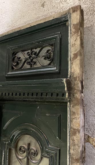 Porte cochère avec grille en fonte Porte cochère avec grille en fonte-2