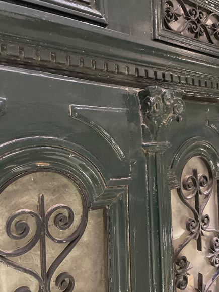 Porte cochère avec grille en fonte Porte cochère avec grille en fonte-3