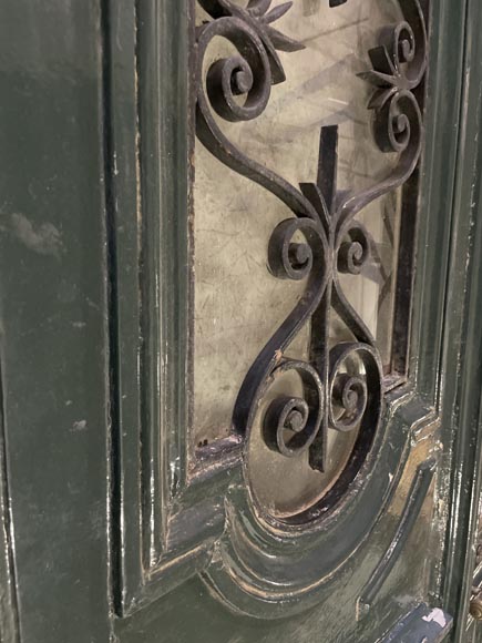 Porte cochère avec grille en fonte Porte cochère avec grille en fonte-6