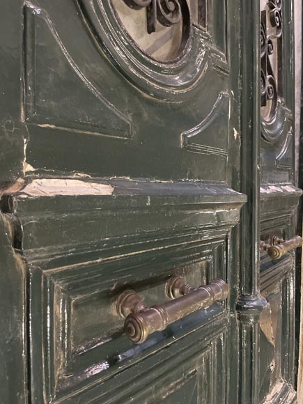 Porte cochère avec grille en fonte Porte cochère avec grille en fonte-8