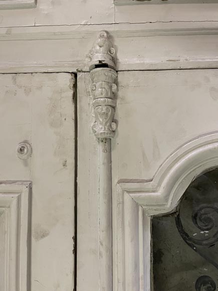 Porte cochère avec grille en fonte Porte cochère avec grille en fonte-13