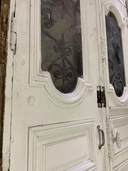 Porte cochère avec grille en fonte Porte cochère avec grille en fonte-15