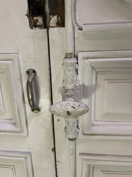 Porte cochère avec grille en fonte Porte cochère avec grille en fonte-16