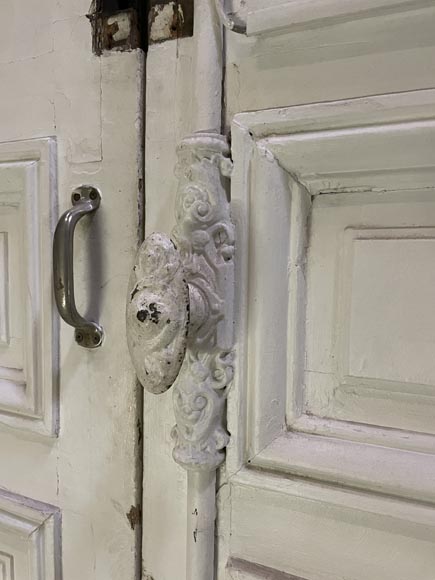 Porte cochère avec grille en fonte Porte cochère avec grille en fonte-17