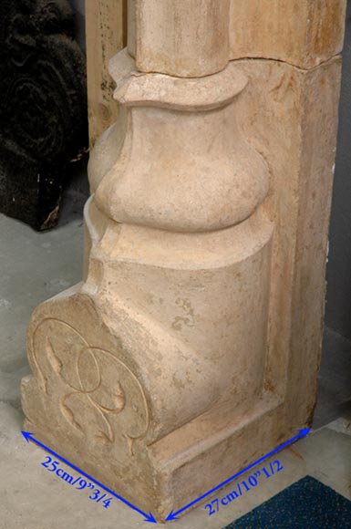 Importante cheminée de style Néo-Renaissance en terre cuite Importante cheminée de style Néo-Renaissance en terre cuite-7