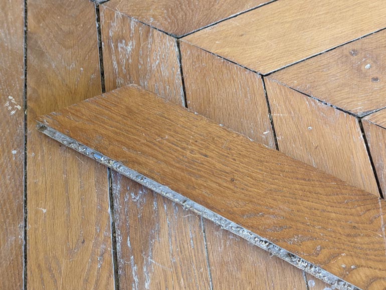 Lot de 12 m² de parquet Point de Hongrie Lot de 12 m² de parquet Point de Hongrie-3