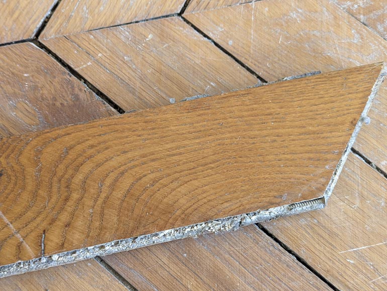 Lot de 12 m² de parquet Point de Hongrie Lot de 12 m² de parquet Point de Hongrie-4