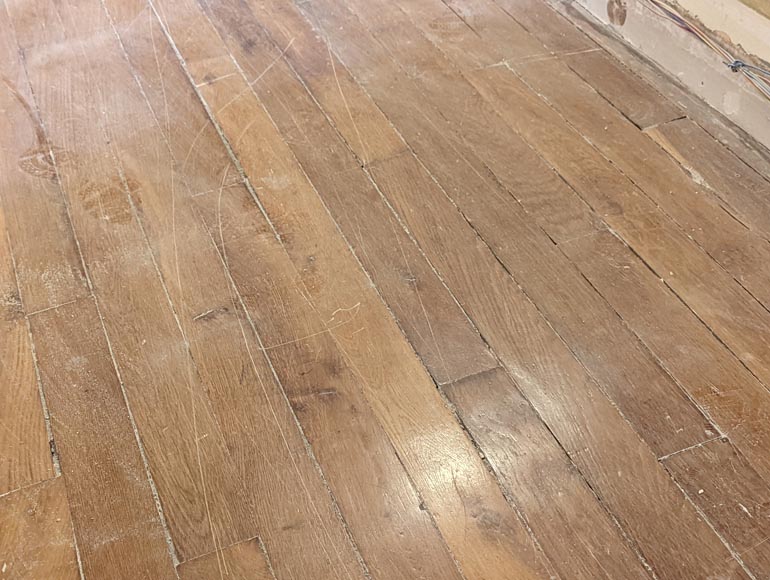 Lot de 13 m² de parquet linéaire en chêne Lot de 13 m² de parquet linéaire en chêne-3