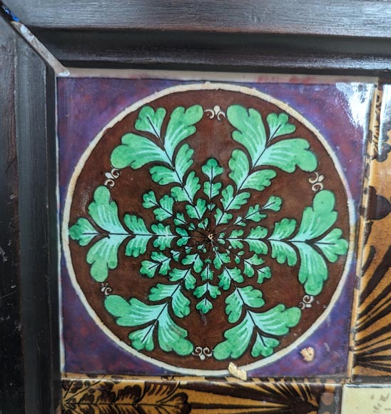 BOCH Frères (céramique), Th. FUMIETE (?), Portrait d’une dame japonaise en faïence, 1890 BOCH Frères (céramique), Th. FUMIETE (?), Portrait d’une dame japonaise en faïence, 1890-8