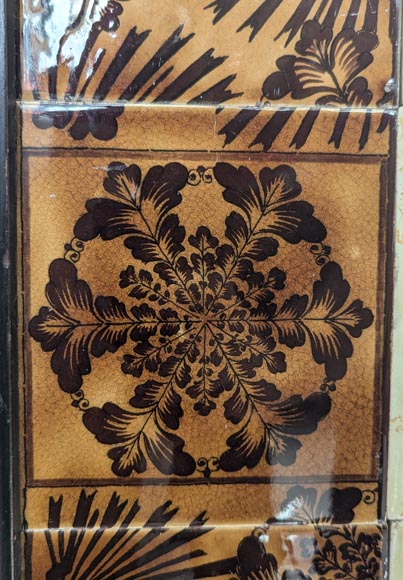 BOCH Frères (céramique), Th. FUMIETE (?), Portrait d’une dame japonaise en faïence, 1890 BOCH Frères (céramique), Th. FUMIETE (?), Portrait d’une dame japonaise en faïence, 1890-9