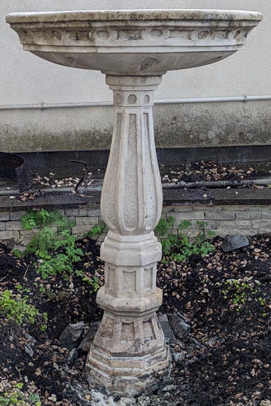 Vasque de jardin en marbre Vasque de jardin en marbre-2