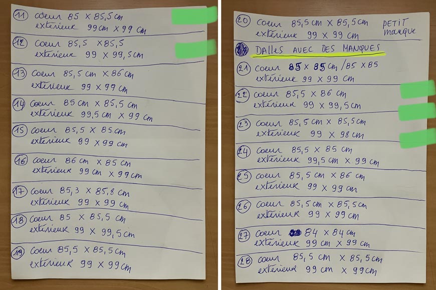 Environ 35 m² de parquet Versailles en chêne, XVIIIe siècle Environ 35 m² de parquet Versailles en chêne, XVIIIe siècle-8